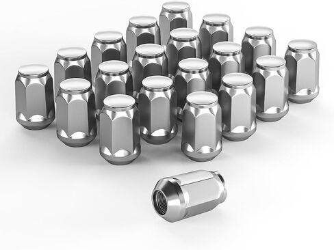 20 قطعة من صواميل YIZBAP M14x1.5، نهاية مغلقة من الكروم 14x1.5 صواميل عروة بطول 1.38 بوصة (35 مم)، من أجل 2006-2020 Fusion، 2000-2019 Focus، 2001-2022 Escape، 3/4 بوصة (19 مم) مقبض مقعد سداسي مخروطي المكسرات in Kuwait