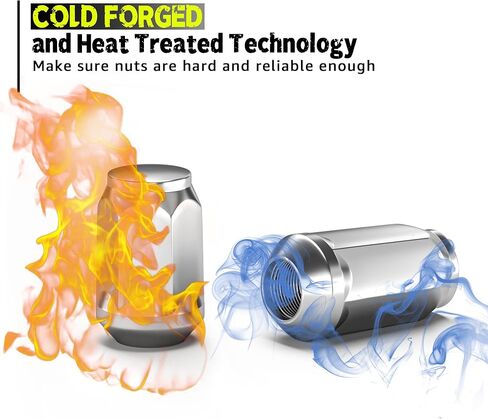 20 قطعة من صواميل YIZBAP M14x1.5، نهاية مغلقة من الكروم 14x1.5 صواميل عروة بطول 1.38 بوصة (35 مم)، من أجل 2006-2020 Fusion، 2000-2019 Focus، 2001-2022 Escape، 3/4 بوصة (19 مم) مقبض مقعد سداسي مخروطي المكسرات in Kuwait