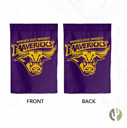 Desert Cactus Minnesota State University Mankato Garden Flag MNSU Mavericks Banner 100% Polyester (Design 2) in Saudi Arabia