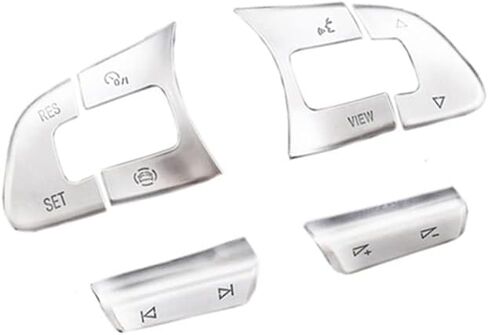 Compatible with VW Volkswagen Golf MK7 Passat B8 Tiguan Arteon Car Steering Wheel Acc Button Switch Volume Button Trim Cover Sticker (Button with CNL Letter) in Saudi Arabia
