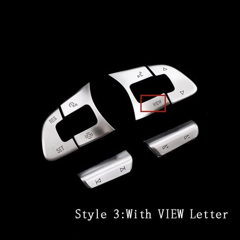 Compatible with VW Volkswagen Golf MK7 Passat B8 Tiguan Arteon Car Steering Wheel Acc Button Switch Volume Button Trim Cover Sticker (Button with CNL Letter) in Saudi Arabia