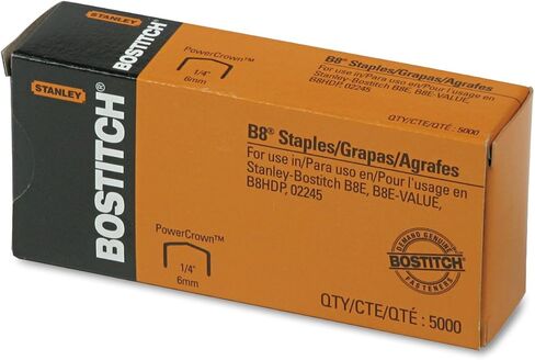 BOSSTCRP211514 - B-8 Staples, Chsl PNT, Use in B8C, B8RC Line, 1/2W, 1/4L in Saudi Arabia