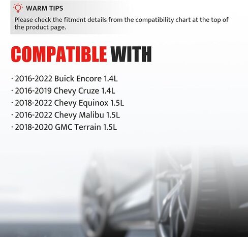 حزمة ملف الإشعال تناسب L4 1.4 2016 2017 2018 2019 Chevy Cruze Buick Encore، L4 1.5 2016-2019 Chevy Malibu، 2018-2022 Chevy Equinox، 2018-2020 GMC Terrain UF802، مجموعة من 4 in Saudi Arabia