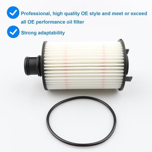 Oil Filter Replace PF659 Compatible With Land Rover Jaguar 3.0L 5.0L - Compatible With Range Rover & Sport 2010-2022, 2010-2016 LR4, 2017-2020 Discovery 5, and Velar F-Pace F-Type XF XFR XJ XJR XK XKR in Saudi Arabia