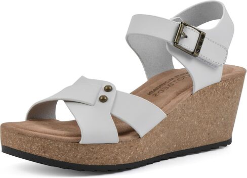 WHITE MOUNTAIN Women's Prezo Wedge Sandal in Saudi Arabia