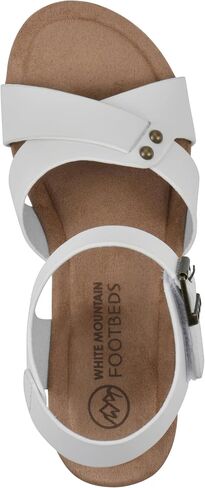 WHITE MOUNTAIN Women's Prezo Wedge Sandal in Saudi Arabia