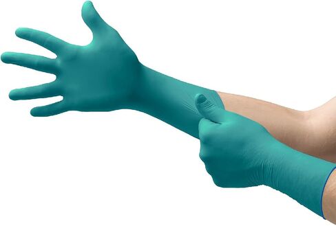 Microflex 93260100 93-260 7.8 Mil Triple-Layer Disposable Neoprene and Nitrile Blend Gloves, Small, Case (50) in Saudi Arabia