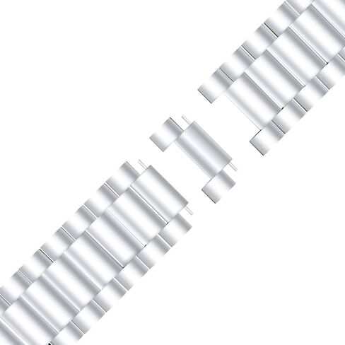 Compatible with Versa 4 / Fitbit Sense Band for Men and Women,Stainless Steel Metal Watch Bands Replacement Straps Accessories for Fitbit vera 4/fitbit sense in Kuwait