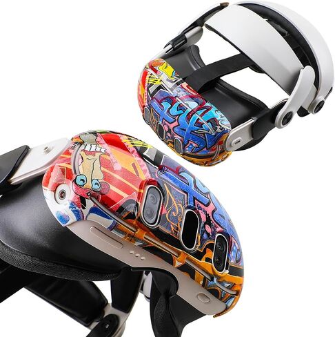 Hard Shell Protector Case Cover for Meta Quest 3,VR Headset Protector for Oculus Quest 3,Accessories for Quest 3 (White) in Kuwait