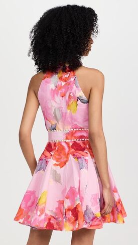 فستان نسائي قصير مع حزام بإبزيم in Kuwait