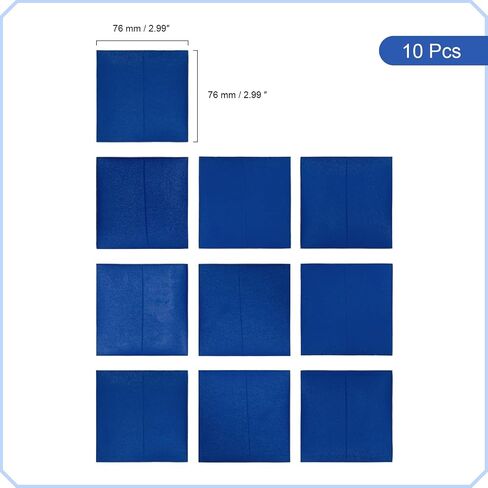 10 قطع من PAX 76 × 76 مم رقع إطارات مطاطية طبيعية كلاسيكية، ورقة مطاطية طبيعية، مناسبة للدراجات بدون أنابيب، أنبوب الفاصلة للدراجات in Kuwait