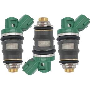15710-87J00 3pcs Fuel Injectors 2 Holes Replacement for Suzuki Outboard DF40- DF50 1999-2010 1571087J00