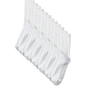 Hanes Men's 6-12 6-Pack Cushion Crew Socks