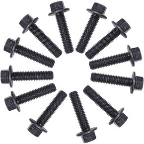 12 Pcs Clutch Cover Hex Flange Screw for Polaris Sportsman ACE ETX 450 570 (2015-19)