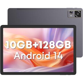 CHUWI 2024 Android 14 Tablet 10.95'', 128GB ROM 10GB RAM, Unisoc T616, Octa-Core, 4G SIM Unlocked Tablets, 1TB Expand, 13MP+5MP Triple Camera, FHD 1920x1200, BT5.0, 7000mAh, GPS, WiFi, OTG,Hipad 11
