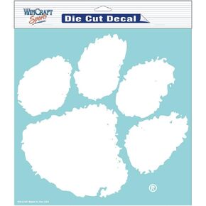 Wincraft NCAA Clemson University WCR36560071 Perfect Cut Decals, 8" x 8"