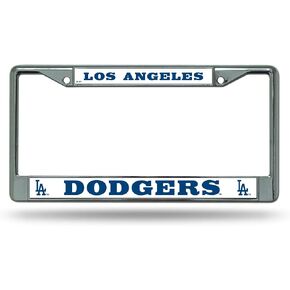Rico Industries MLB Unisex-Adult License Plate Frame Chrome