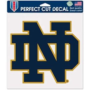 WinCraft Notre Dame Fighting Irish Logo 8" x 8" inch Outdoor Color Decal