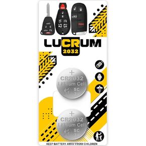 for Jeep Key Fob Battery Replacement, 2PCs CR2032 Battery for Car Remote Key for Jeep Cherokee, Trailhawk, Compass, Grand Cherokee, Renegade 2011-2023 Batteries CR2032 for Key Fob