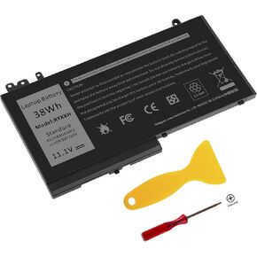 Futurebatt RYXXH 38Wh 11.1V Battery for Dell Latitude E5450 12 5000 E5250 (P25S001) 11 3150 3160 Series laptop in Kuwait
