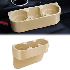 Car Cup Holder, Car Seat Gap Filler with Cup Holder, Cup Holder Portable Multifunction Vehicle Seat Cup Cell Phone Drinks Holder Box Car Interior Organizer Universal for Most Car SUV Truck
