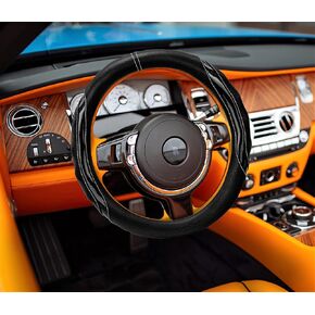 Goodyear, GY1396, High Race Performance Steering Wheel Cover, Non-Slip, High Grip, Universal - Fits Most Cars, Diameter: 14.5" - 15.5", All Weather Ready, Sportive, A Must-Have Car Accessory for Men