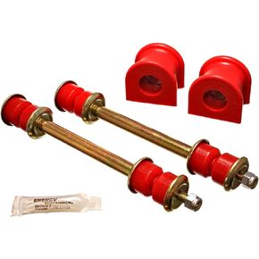 Energy Suspension 4.5156R Ft Sway Bar Bushing Set 27Mm , Red