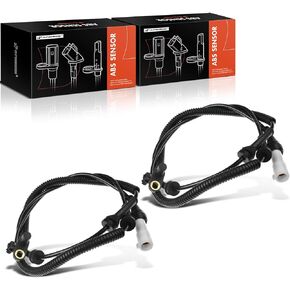 A-Premium ABS Wheel Speed Sensor Compatible with Ford & Mercury Models- Taurus 2005-2007, Sable 2004-2005 - Front Driver & Passenger Side, 2-PC Set, Replace# 0265007587, 4F132C205AD