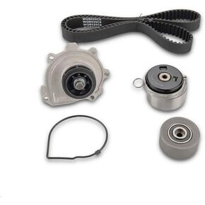 KAX Timing Belt Kits Water Pump Compatible With 2007-2008 ASTRA 2009-2011 AVEO 2010-2015 CRUZE 2012-2018 SONIC 2009-2010 G3 2008-2009 ASTRA Replace Part Number 24436052, 55574864, 55563374