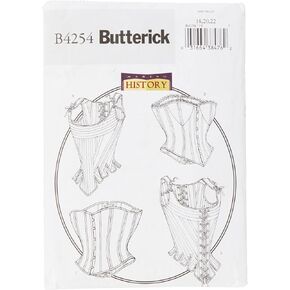BUTTERICK PATTERNS B4254 Misses' Stays and Corsets, Size 18-20-22