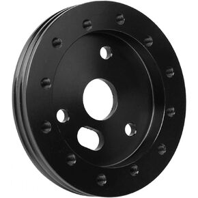 steering wheel hub-Universal Steering Wheel to 3 Hole 0.5in Hub Spacer Pad for 6 Hole Adapter(Black)