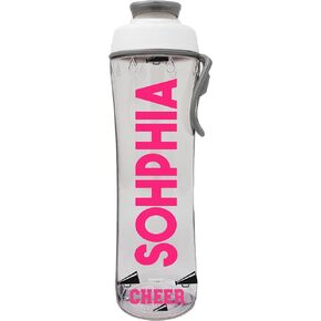 50 Strong Reusable Cheer Water Bottle | 24oz BPA-Free Reusable Cheerleading Water Bottles | Great Cheerleader Gifts for Girls, Cheerleading Gifts for Squad, Cheer Gifts for Cheerleaders | Made in USA…