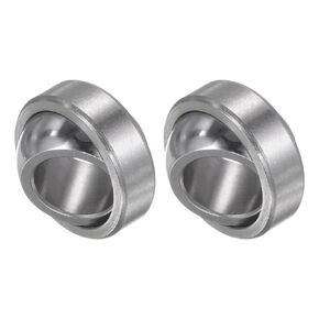 2 Pcs GE10C Spherical Plain Bearing - [9.9mm x 19mm x 9mm] Pre-Lubricated Radial Spherical Plain Bearing, Chrome Steel