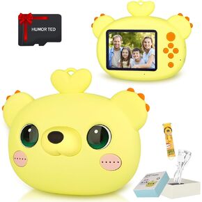 Kids Camera Toys for Girls Boys Toddler Children Digital Video Camcorder Cameras, Best Chritmas Birthday Gift for 3 4 5 6 7 8 Year Old Kids