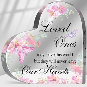 A Letter from Heaven Sign, Loss of Loved One Sympathy Gift, Memorial Gifts for Loss Keepsake, In Memory of Loved One Sign, Grief Bereavement Remembrance Plaque Decor for Family Members