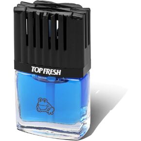 TreeFrog Room Car Clean Top Fresh Natural Air Freshener Vent Clip, Marine Squash Scent, 0.3 Fl Oz
