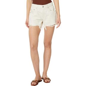 AG Women's Hailey High Rise Cut Off Short Jean in 1 Year Opal Stone