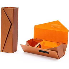 DB11 Wine Gift Boxes Bottle Gift Boxes for Champagne Collapsible Gift Boxes Single Wine Box (Black)
