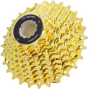 VG SPORTS 11 Speed Cassette 11-28T/11-32T/11-34T/11-36T/11-40T/11-42T/11-46T/11-50T Bicycle Cassette Fit for Mountain Bike/Road Bike Cassette Compatible with Shimano Sram
