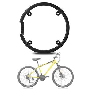 Mountain Bike Chain Guard, Black Plastic Chain Sprocket, Chain Wheel Crankset Protector Cover for Mountain Bike