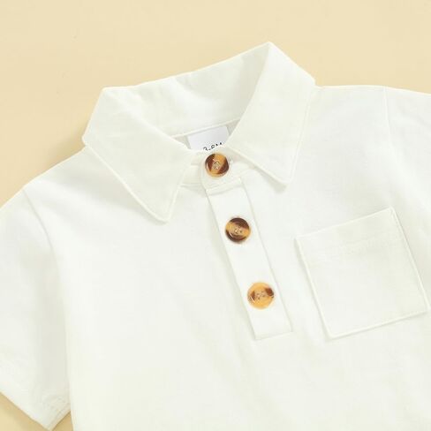 طفل رضيع الصبي بيكيه قمصان بولو السراويل الزي 3 6 12 18 أشهر 2T 3T الأولاد ملابس الصيف الملابس مجموعة in Kuwait