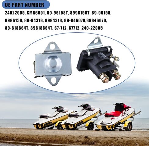 12V الطاقة تقليم الملف اللولبي التبديل 89-96158T الملف اللولبي لمحركات ميركوري مارينر الخارجية 35-275 Hp 89-846070 89-94318 Mercruiser 8996158T (2 قطعة) in Kuwait