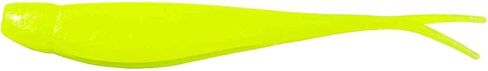Z-MAN Z Man Scented Jerk Shadz Soft Bait Freshwater Saltwater ' Length Chartreuse Package of in Saudi Arabia