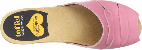 Swedish Hasbeens Women's Peep Toe Slip-In Sandal in Saudi Arabia
