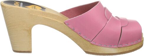 Swedish Hasbeens Women's Peep Toe Slip-In Sandal in Saudi Arabia