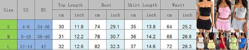 Women Summer 2 Piece Skirt Sets Bandeau Top Bodycon Skirt Outfit Y2K Mini Skirt Set Sexy Outfits in Saudi Arabia