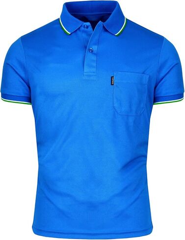 Men's Polo Shirt Dir Fit Solid Polo Shirt Athletic Short Sleeve Various Polo in Saudi Arabia