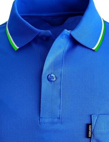 Men's Polo Shirt Dir Fit Solid Polo Shirt Athletic Short Sleeve Various Polo in Saudi Arabia