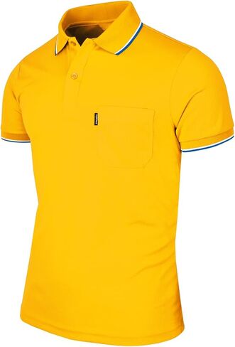 Men's Polo Shirt Dir Fit Solid Polo Shirt Athletic Short Sleeve Various Polo in Saudi Arabia