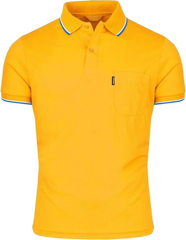 Men's Polo Shirt Dir Fit Solid Polo Shirt Athletic Short Sleeve Various Polo in Saudi Arabia